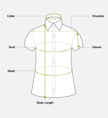 Women's T-Shirt Measurement Guide