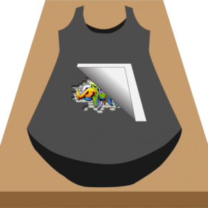 icon to show Heat Transfer for printing t-shirts
