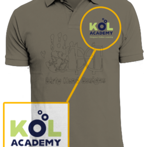 KOL Polo shirt mock up for printing t-shirt company